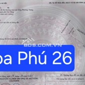 Bán đất đường Hòa Phú 26 - Khu E Kim Long - Đối diện UBND Quận